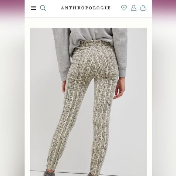 Pilcro Anthropologie Corduroy Pants/Size 27 - Picture 2 of 13